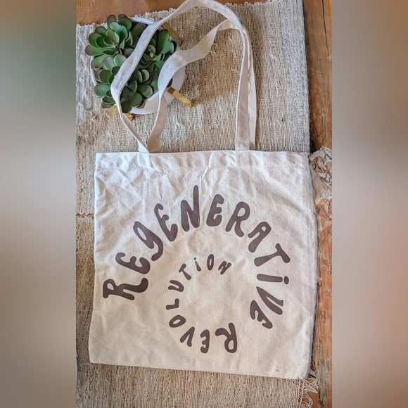 Christy Dawn •  Regenerative Revolution Tote Bag NEW - Picture 3 of 8